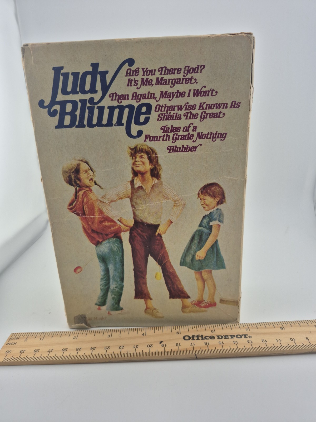 Judy Blume 5 Book Box Set 1970’s Paperback Various Titles