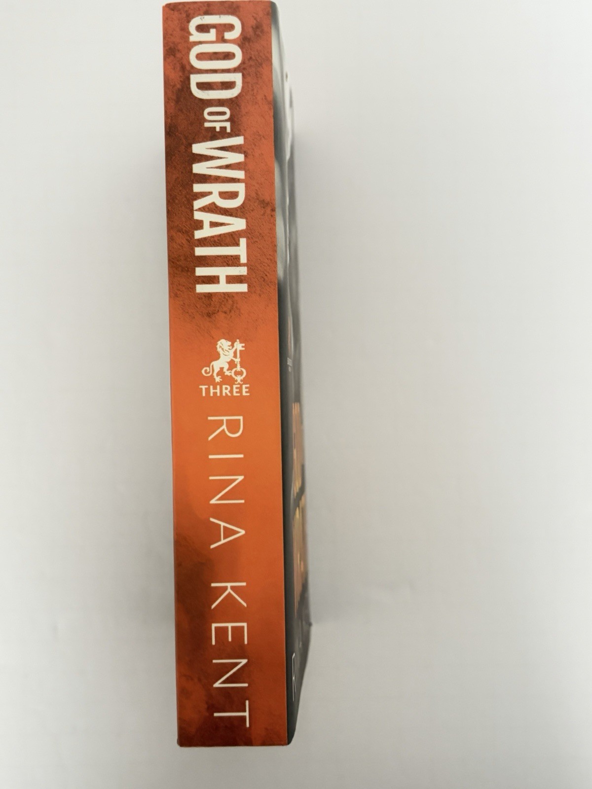 God of Wrath (Legacy of Gods Book #3) by Rina Kent .. 2022 1st Ed TRD PBK .. OOP