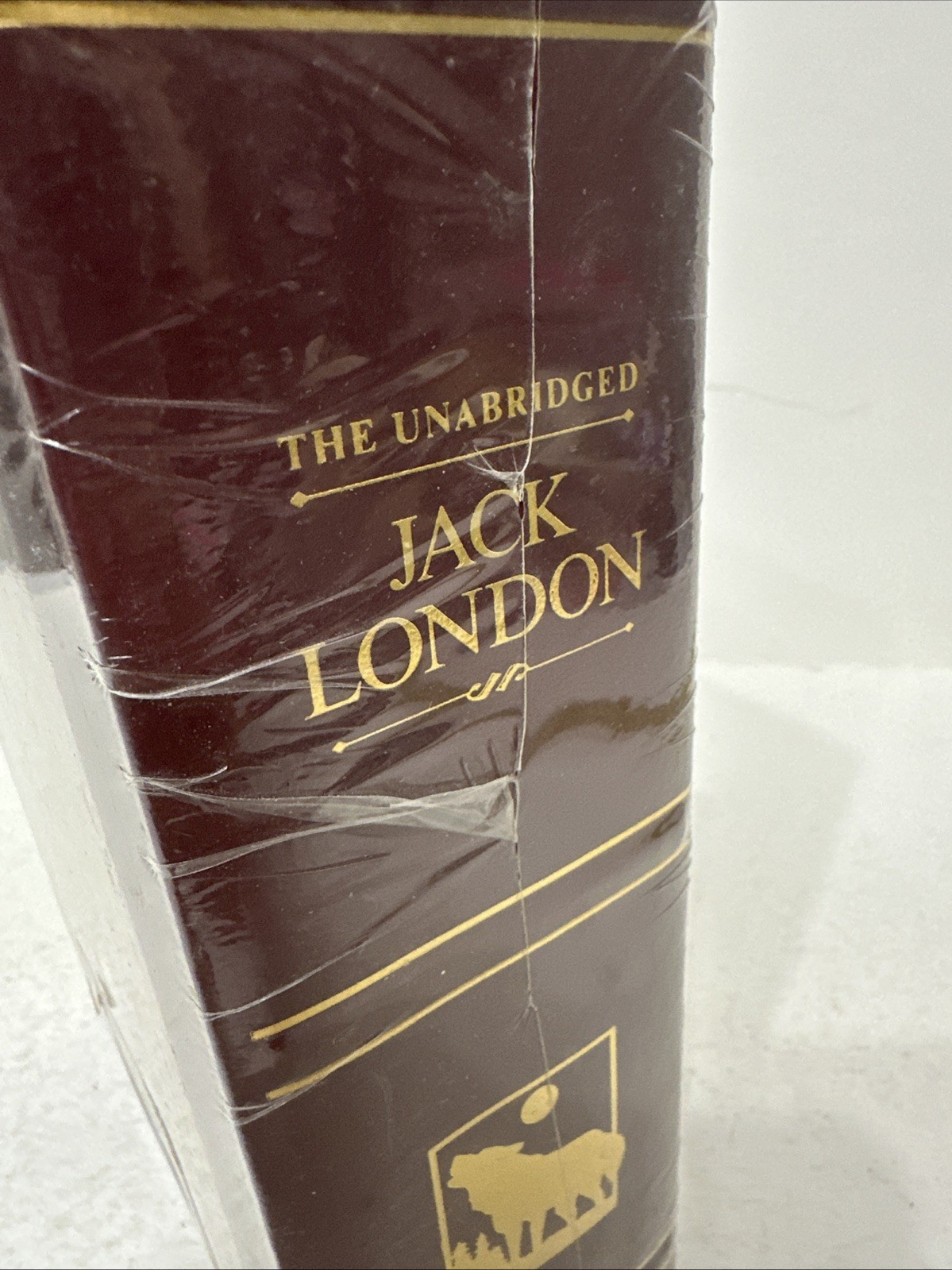 The Unabridged Jack London Book Hardcover Leather Bound Luxury Edition 1997