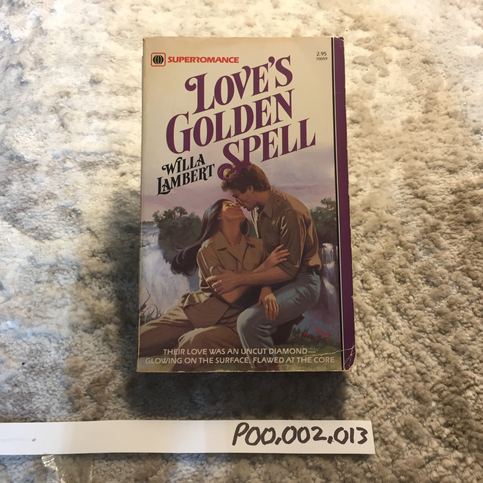 Love’s Golden Spell Willa Lambert 1983 Worldwide Library Corporate Romance Book