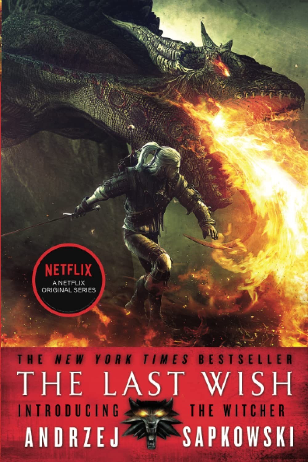 Book Last Wish Witcher 0.5 Sapkowski Fantasy Netflix Tie-in Trade PB Magic
