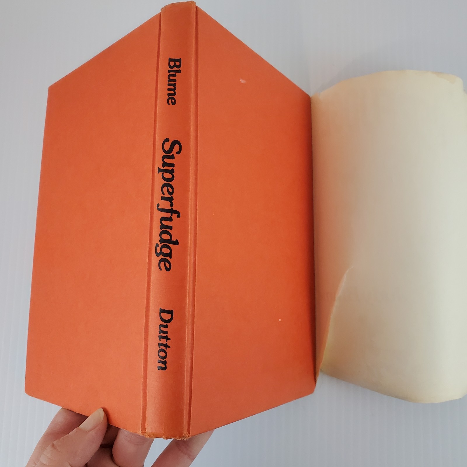 Superfudge by Judy Blume 1980 1st Edition Hardcover Dust Jacket