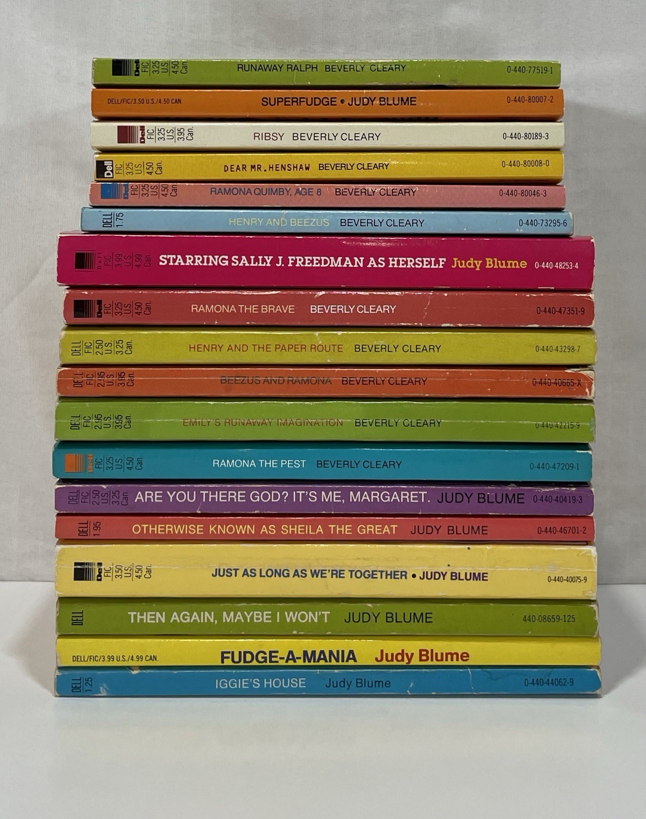 Lot 18 Vintage Dell Yearling Paperback Books Judy Blume Beverly Cleary 80’s