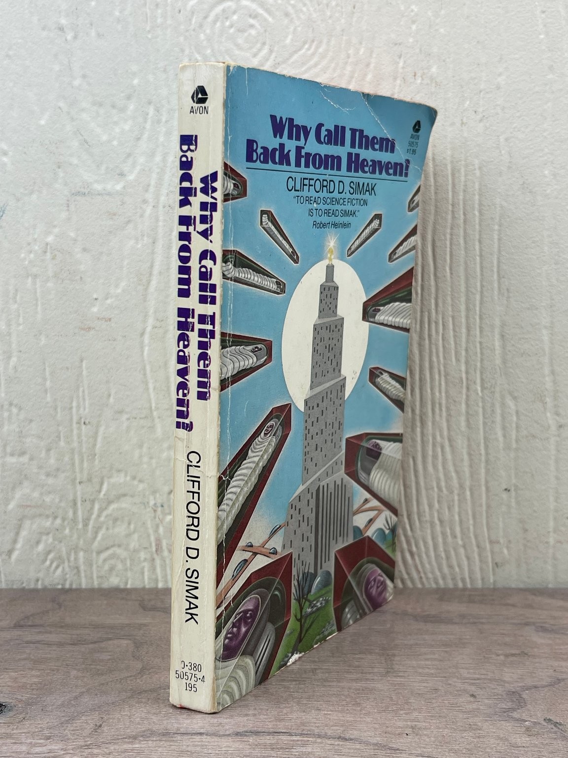 Why Call Them Back From Heaven? Clifford D Simak 1980 First Avon Printing Sci-Fi