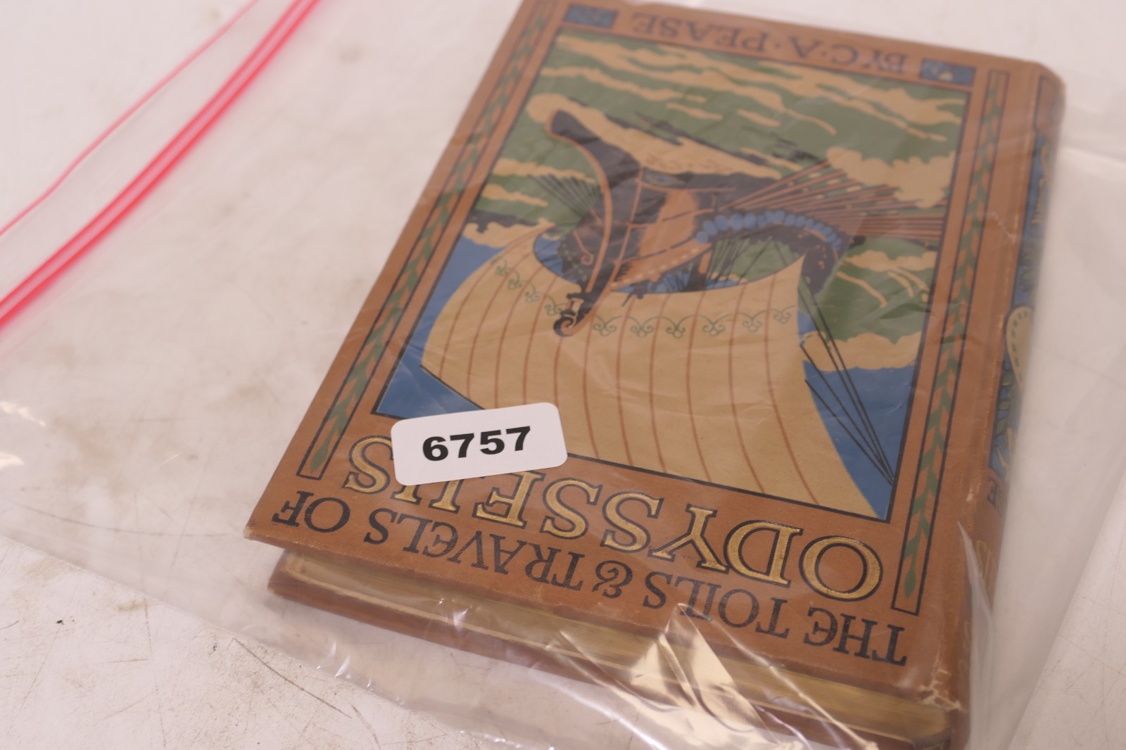 The Toils And Travels of Odysseus 1916 Frederick A. Stokes Company 1st Edition