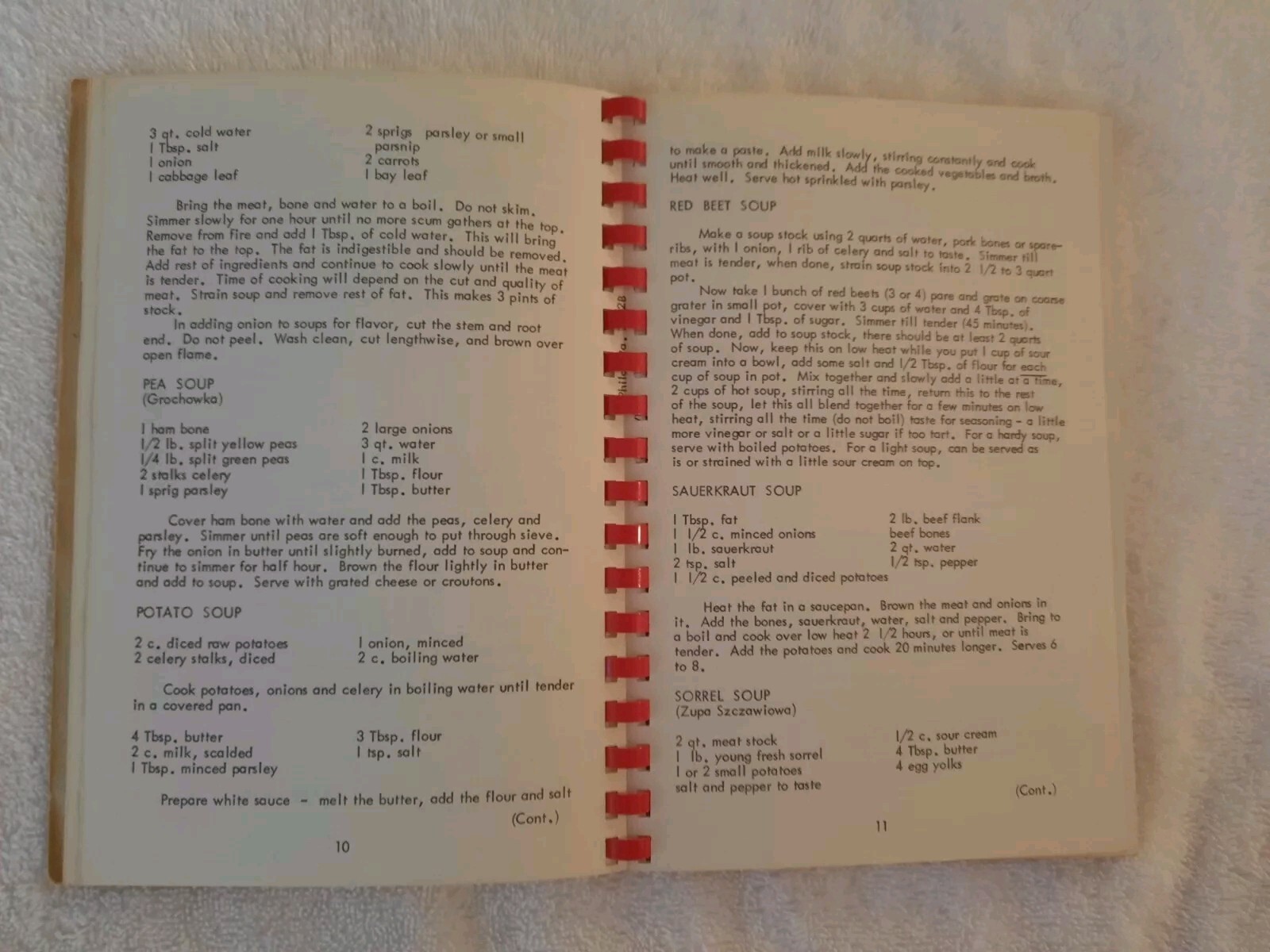 Cook Book Compiled By Council 106 Polish National Alliance 1968-1976 Spiral Bind