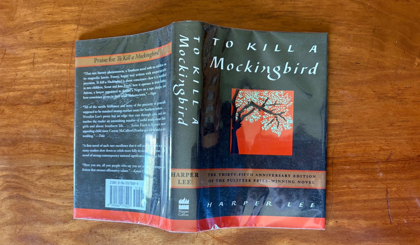 TO KILL A MOCKINGBIRD BY HARPER LEE SIGNED 1995 HC/DJ 35TH ANNIVERSARY ED. FINE!