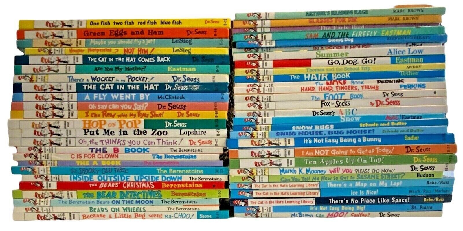 10 Dr. Seuss Beginner Bright and Early Books! Random, Mixxed & Unsorted Book Lot