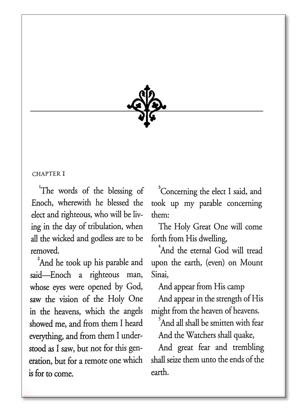 THE BOOK OF ENOCH – Translated by R. H Charles (1917, London) HARDBACK EDITION