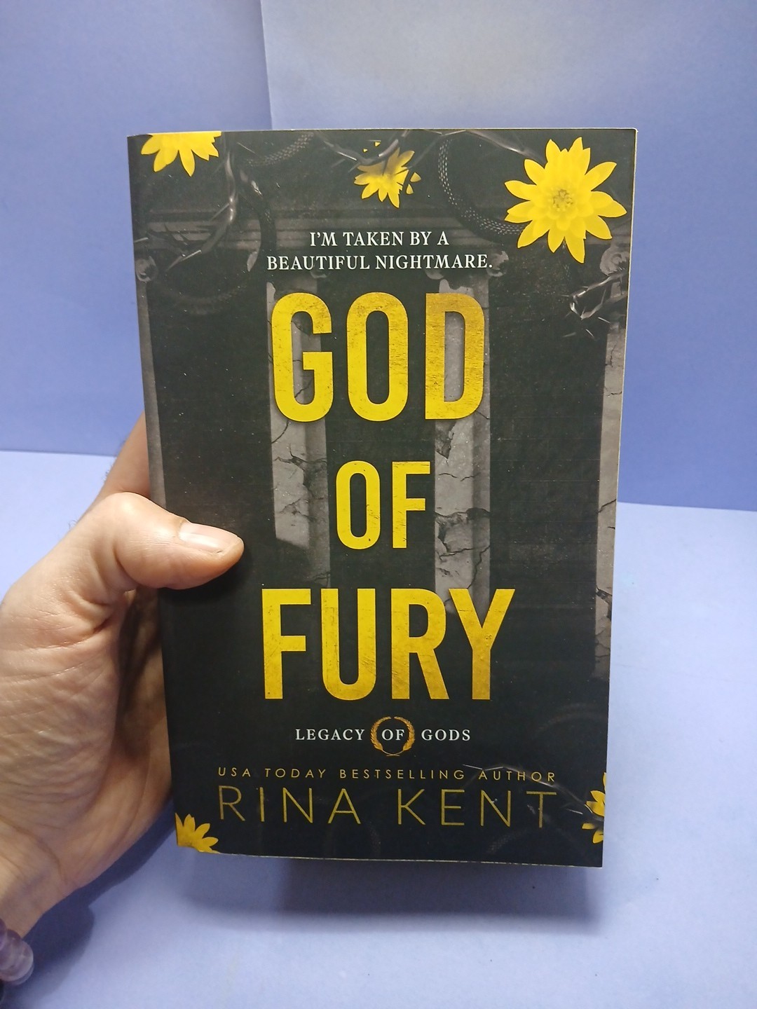 Legacy of Gods Series 1-5 by Rina Kent Deluxe Sprayed Edges God of Malice 1ST