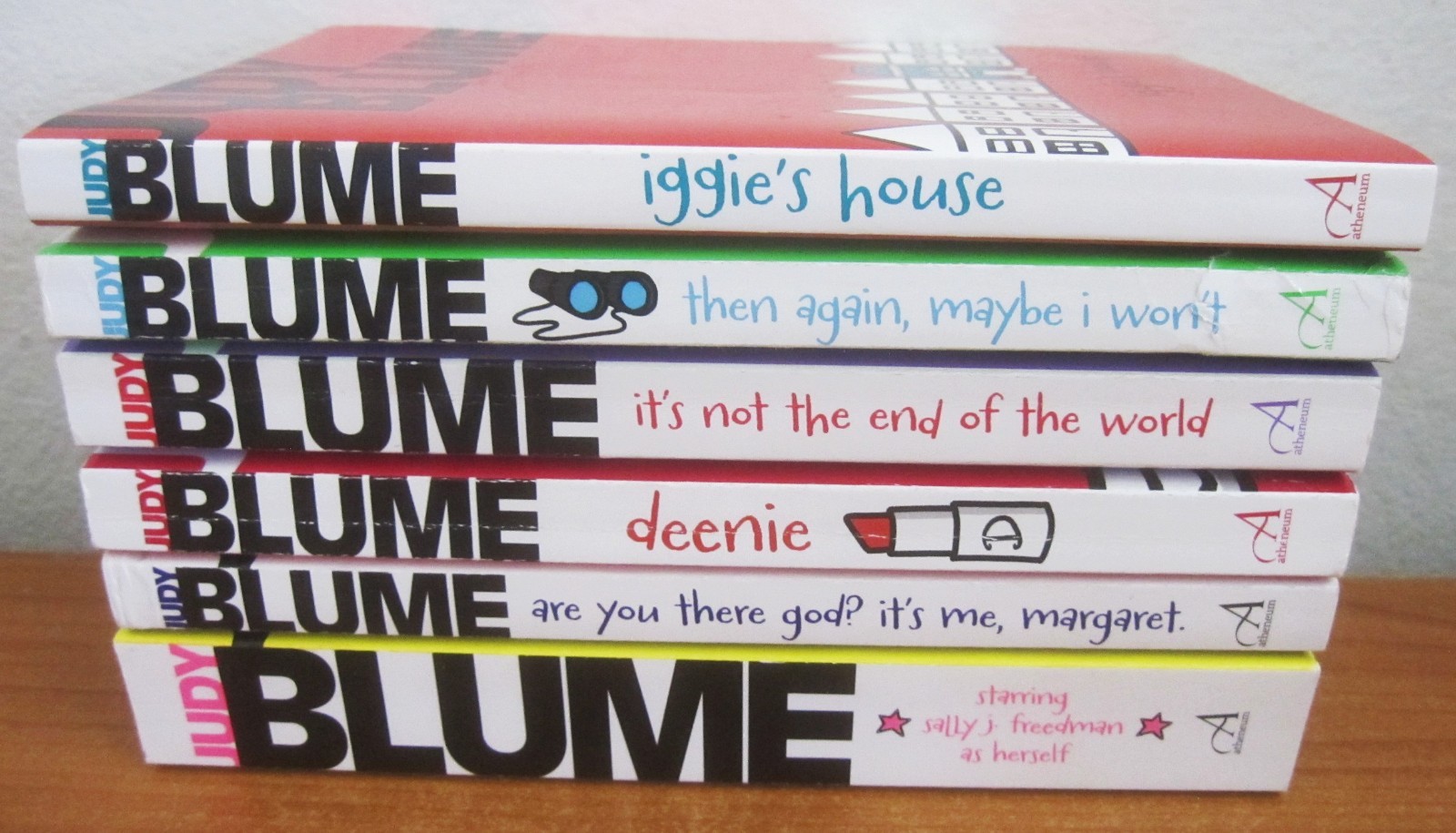 LOT OF 6 JUDY BLUME CHAPTER BOOKS AGES 8-12