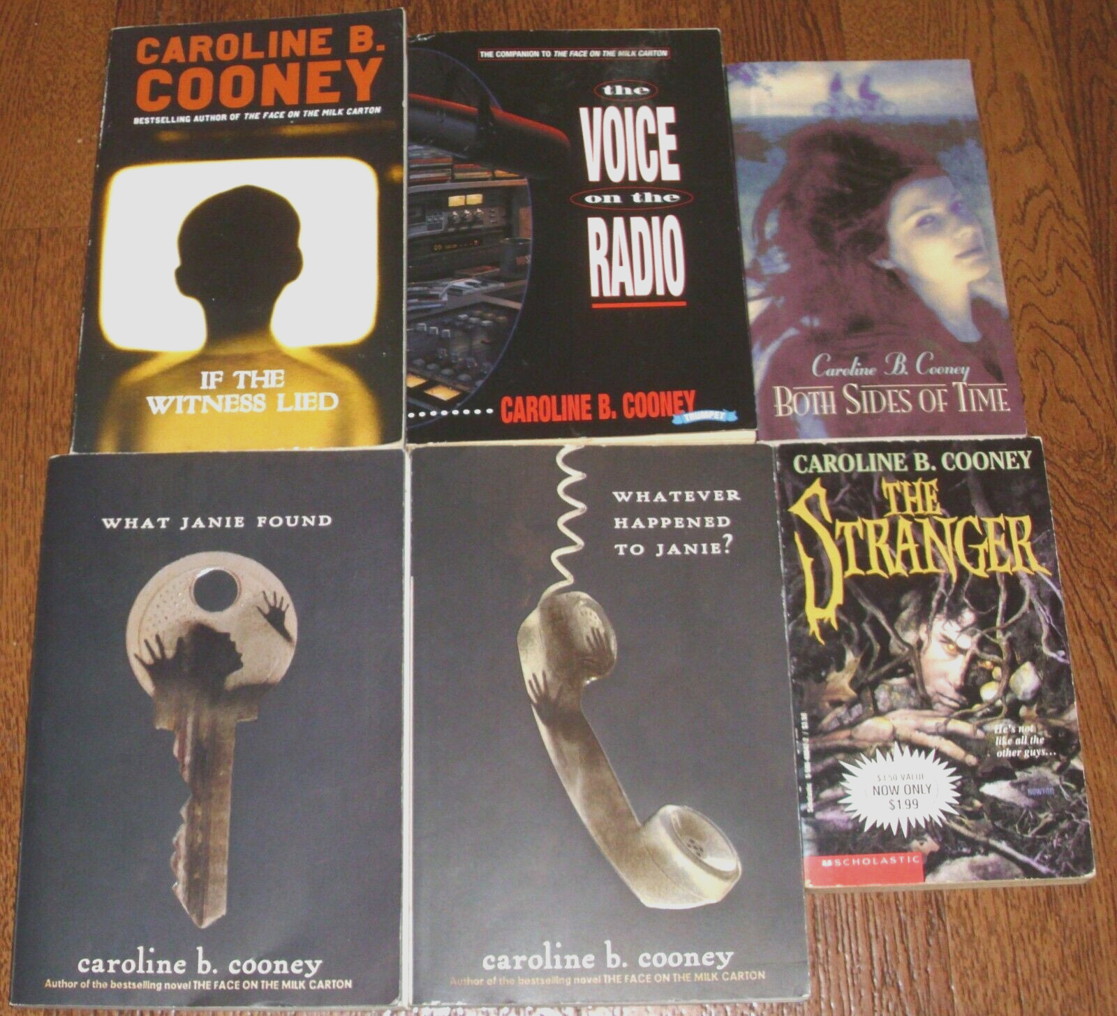 CAROLINE COONEY lot of 6 Young Adult/Teen ~ HORROR/THRILLER PBs *Free Shipping!