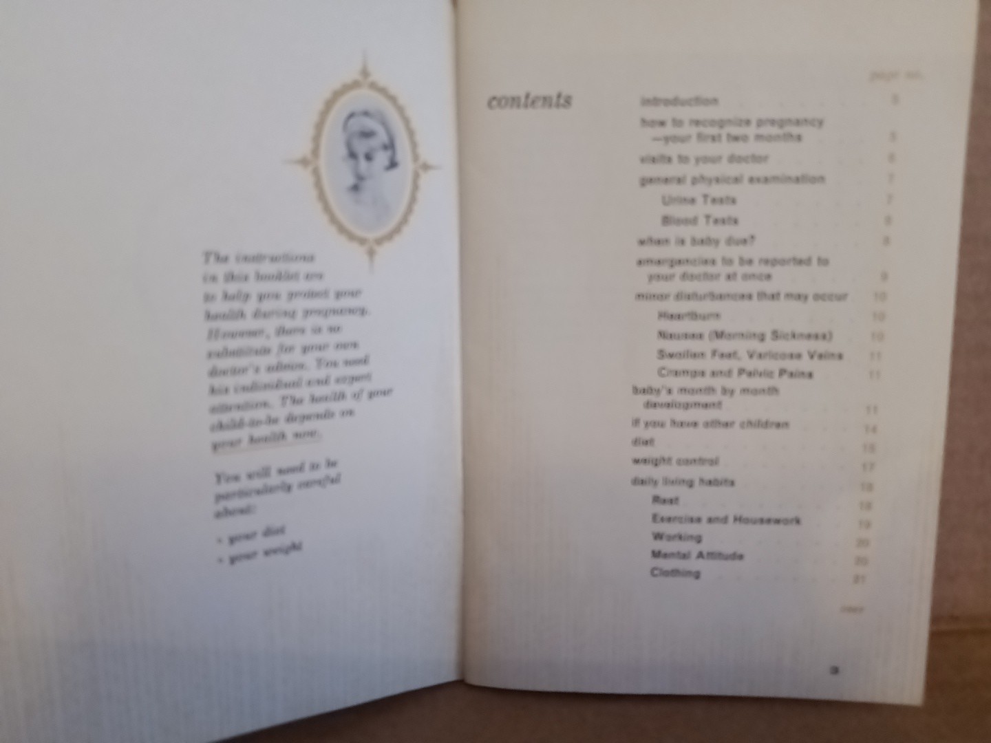 Instructions for Expectant Mothers Vintage Pregnancy Guidebook Unbranded 31pp