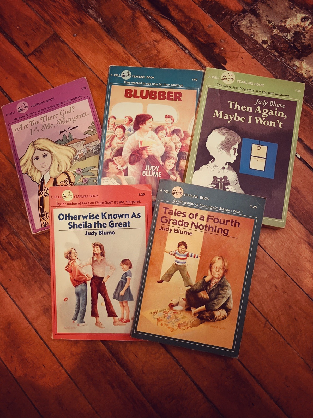 Judy Blume Vintage Book Lot of 5 Are You There God? It’s Me Margaret, blubber