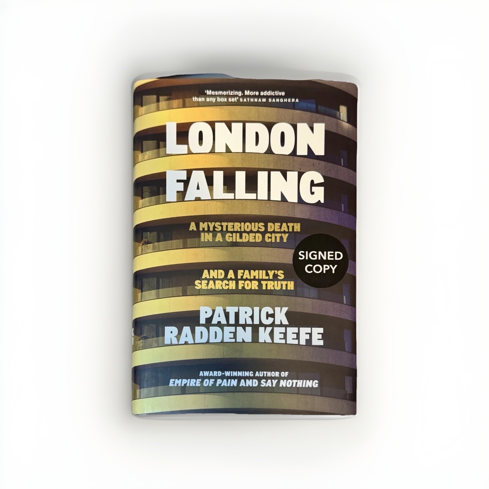London Falling SIGNED Patrick Radden Keefe Hardcover 2026 True Crime