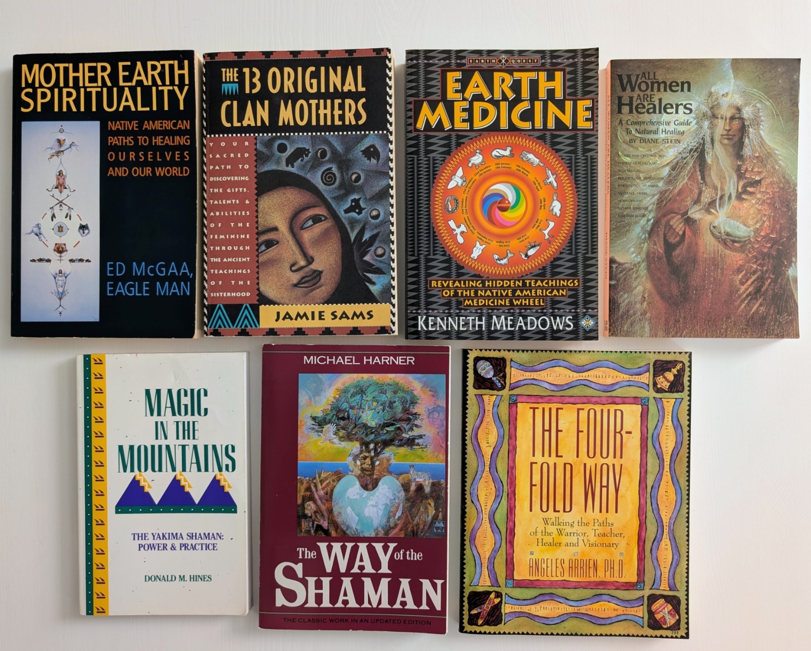 Metaphysical Native American Shamanism and Healing 7 Book PB Lot 13 Clan Mothers