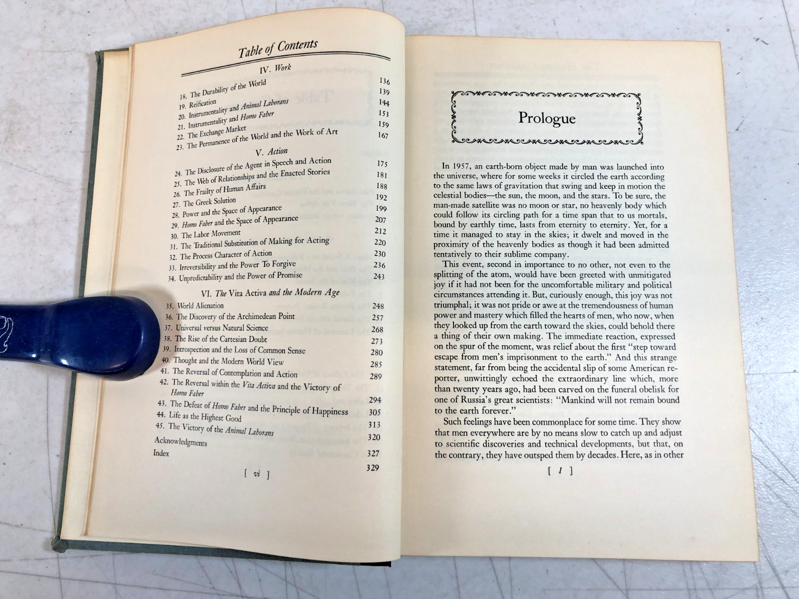 The Human Condition, Hannah Arendt 1958, E-104