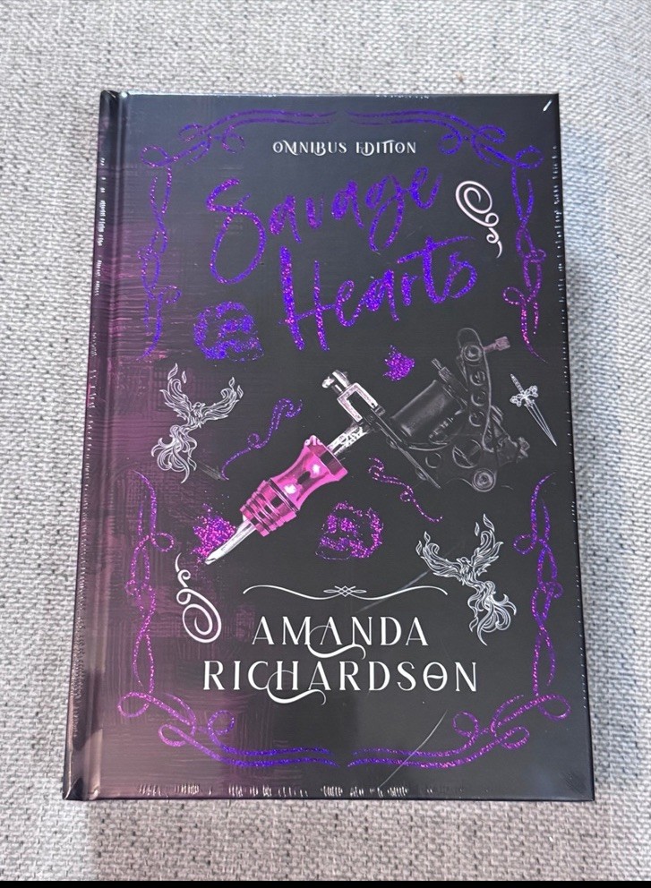 Amanda Richardson Savage Hearts Omnibus Hardback After Dark Special Edition New