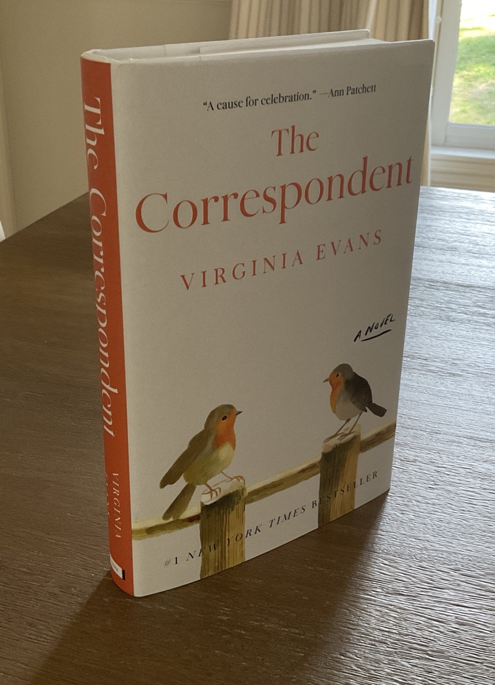 The Correspondent by Virginia Evans Hardcover Contemporary Fiction Novel US