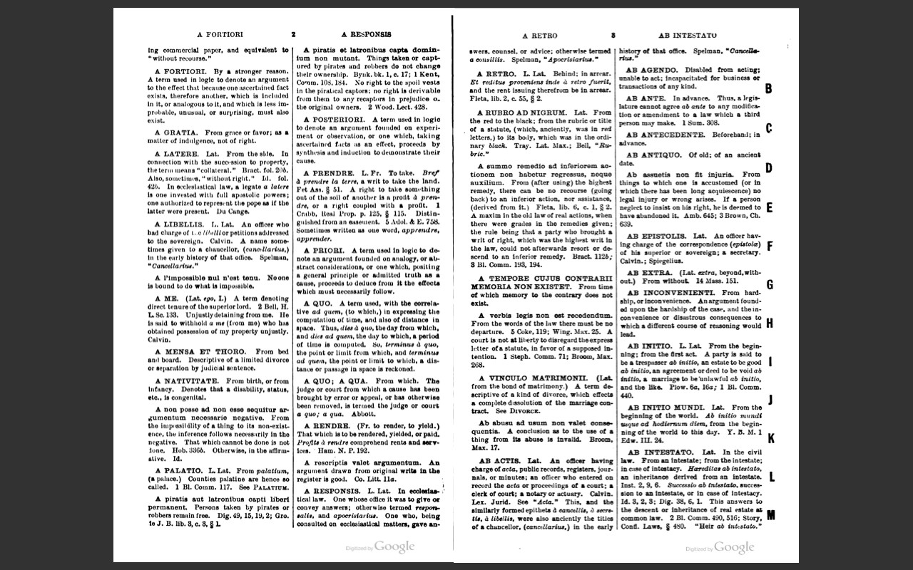 BLACK’S LAW DICTIONARY, 1st Edition 1891 and 2nd Edition 1910 Law Book on CD-ROM