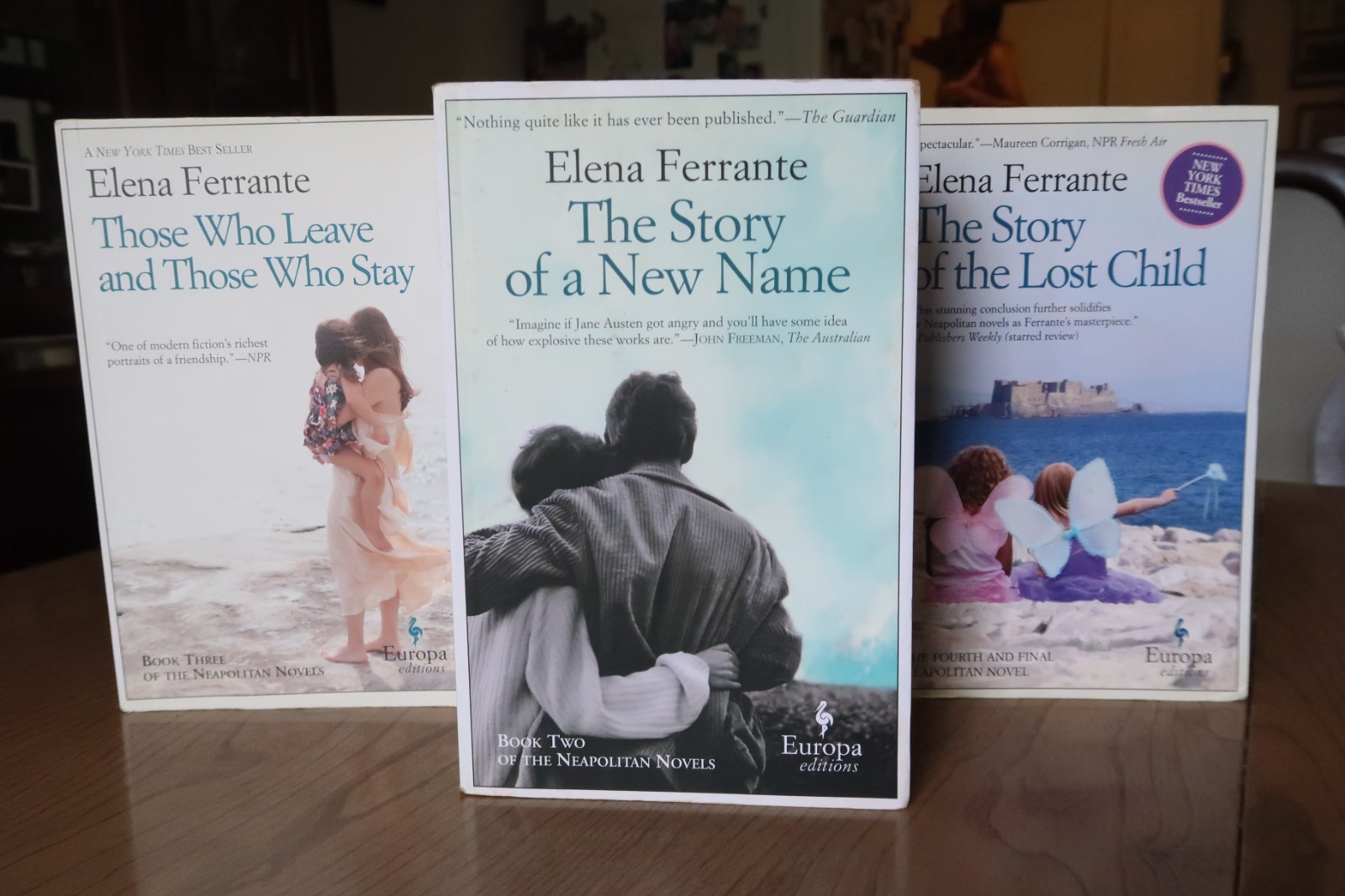 The Neapolitan Novels by Elena Ferrante PB 2-4 Fast Free Shipping