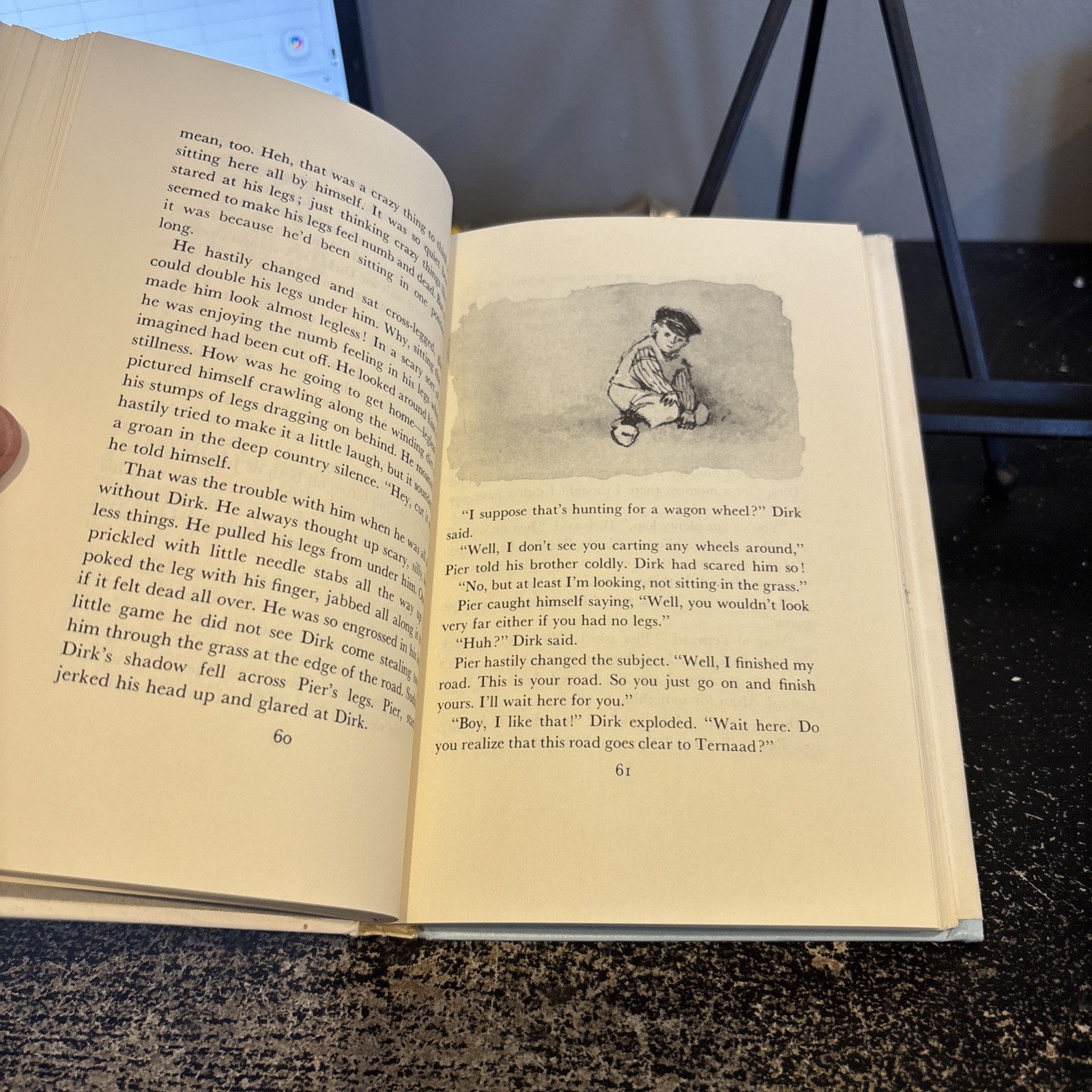 The Wheel on the School 1954 Meindert DeJong Maurice Sendak Newbery HC DJ
