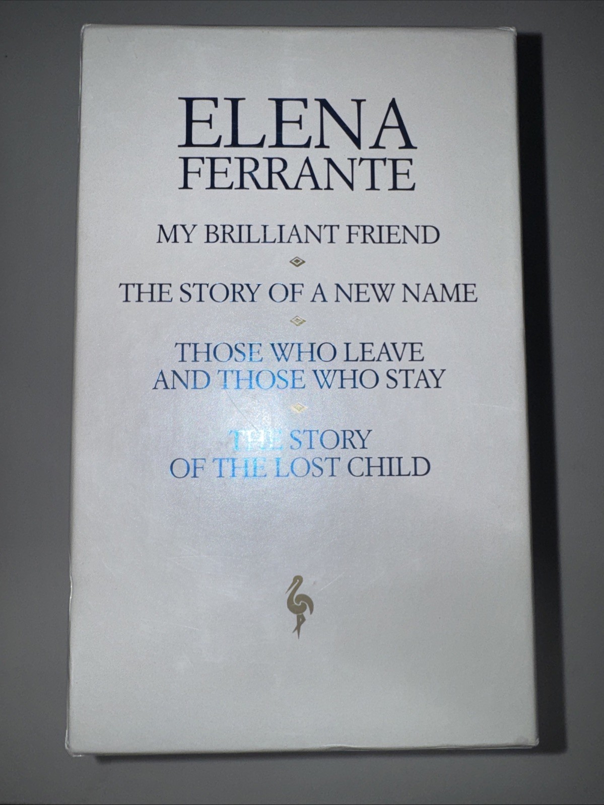 Neapolitan Novels Boxed Set by Elena Ferrante