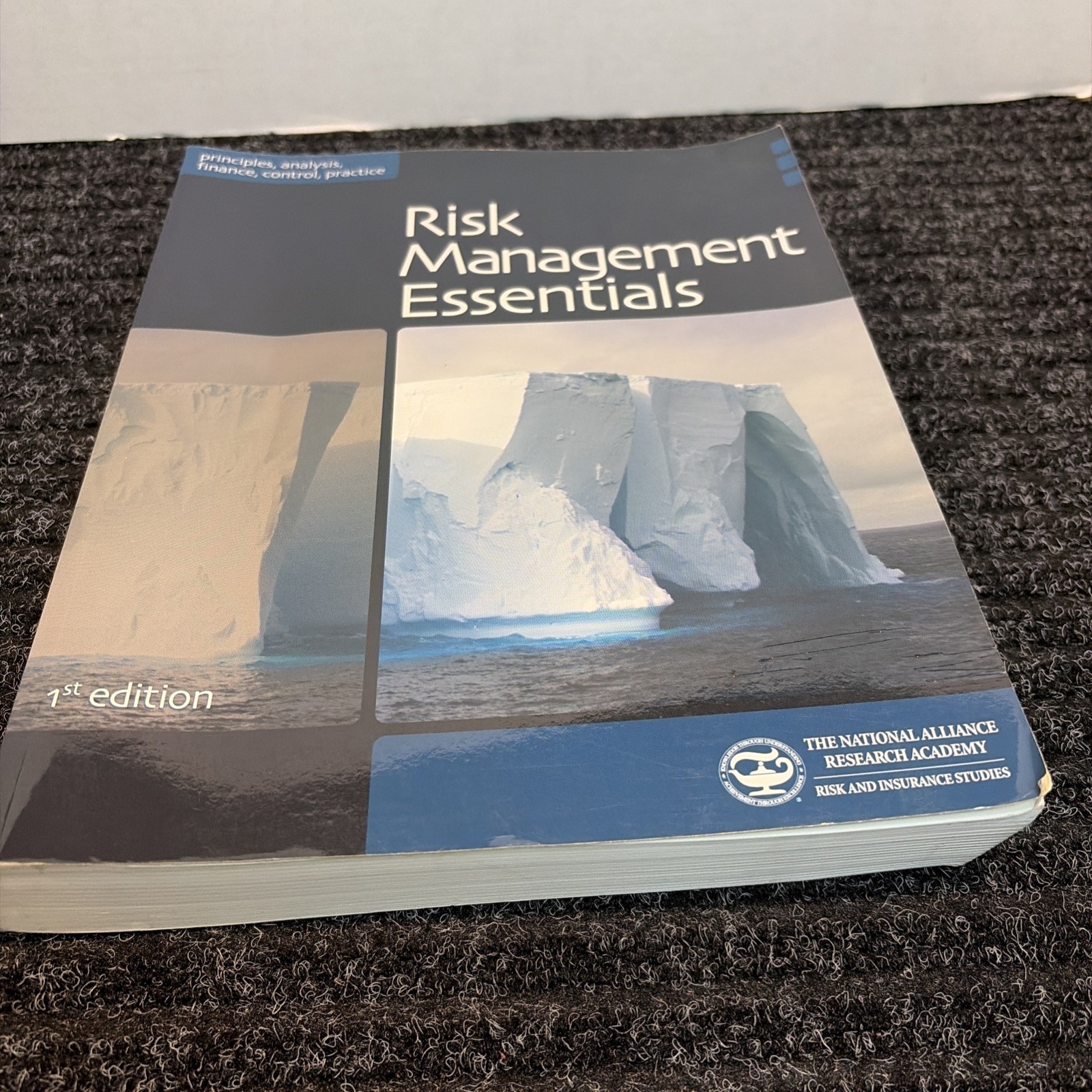 Risk Management Essentials By The National Alliance Research Academy 1st Ed