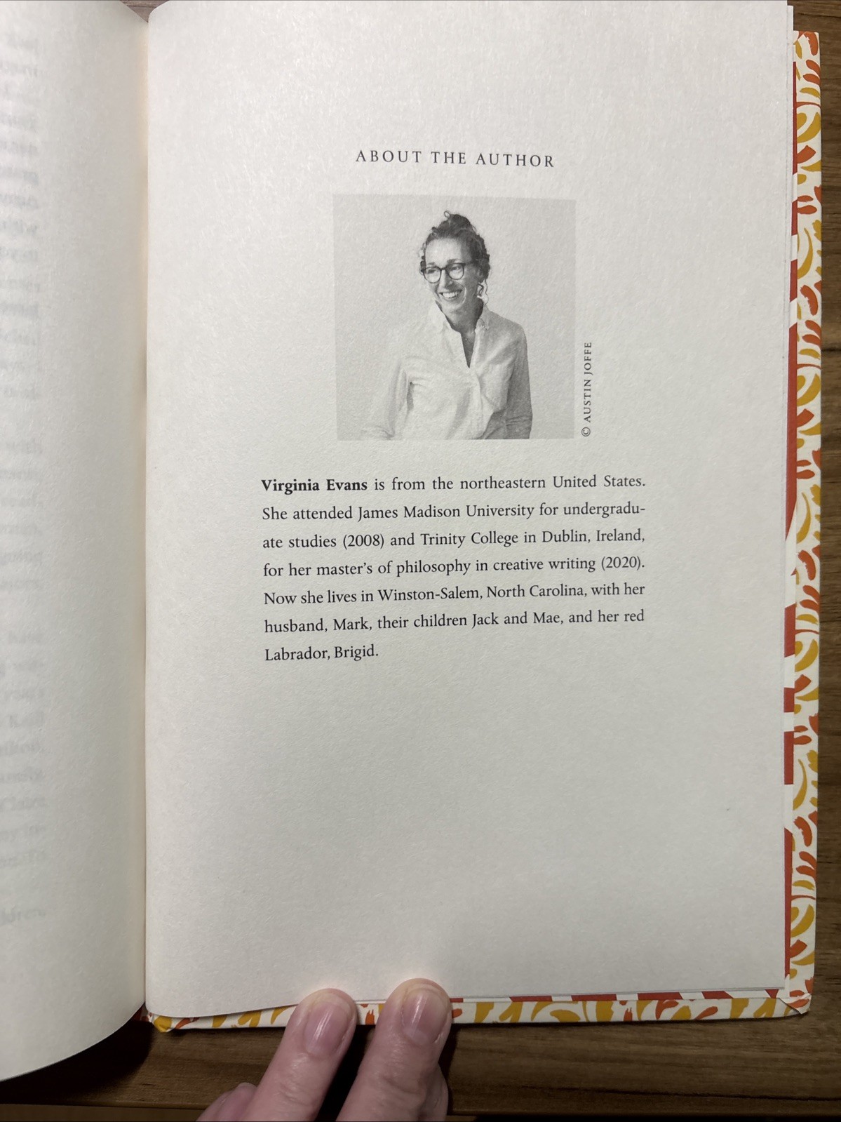 SIGNED Virginia Evans “The Correspondent” 2026 First Deluxe Edition HC 1st Print