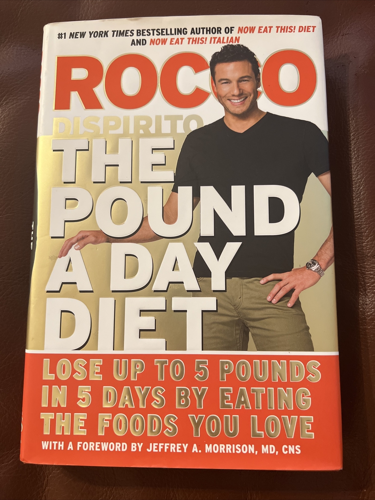 SIGNED Rocco Dispirito The Pound a Day Diet: Lose Up to 5 Pounds in 5 Days Book
