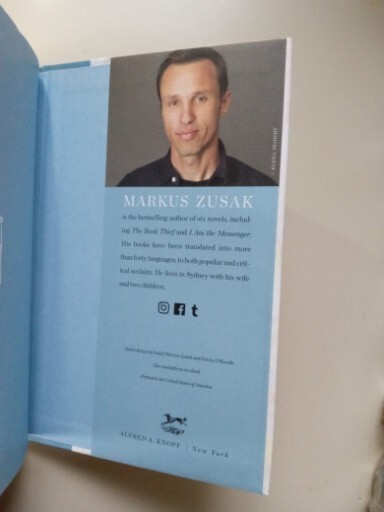 SIGNED Markus Zusak Bridge of Clay 1st Edition Hardcover Autographed Book Thief