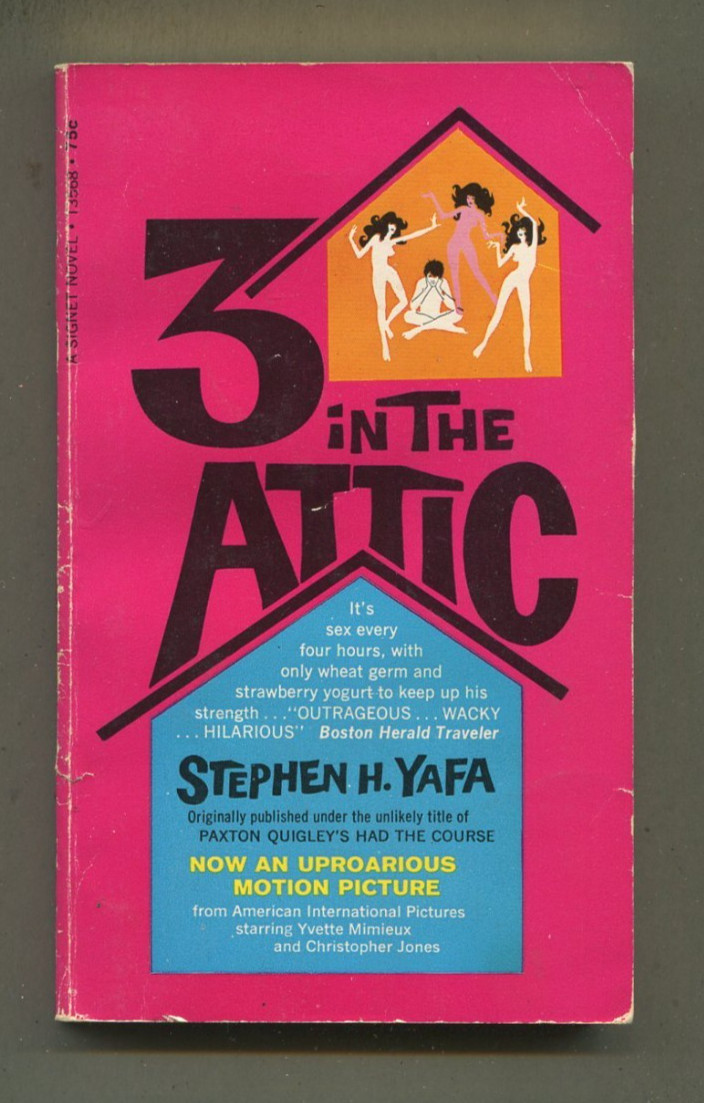 ‘3 In The Attic’ By Stephen H. Yafa MOVIE PB PAPERBACK GN63