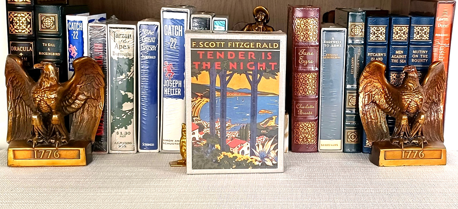 TENDER IS THE NIGHT BY F SCOTT FITZGERALD FIRST EDITION LIBRARY NEW STILL SEALED