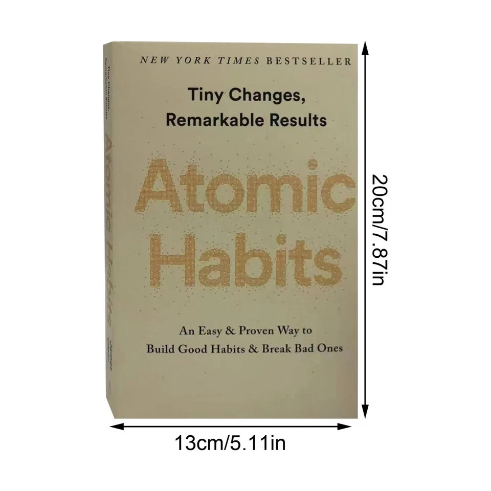 Atomic Habits by James Clear Build Good Habits & Break Bad Ones (Paperback)
