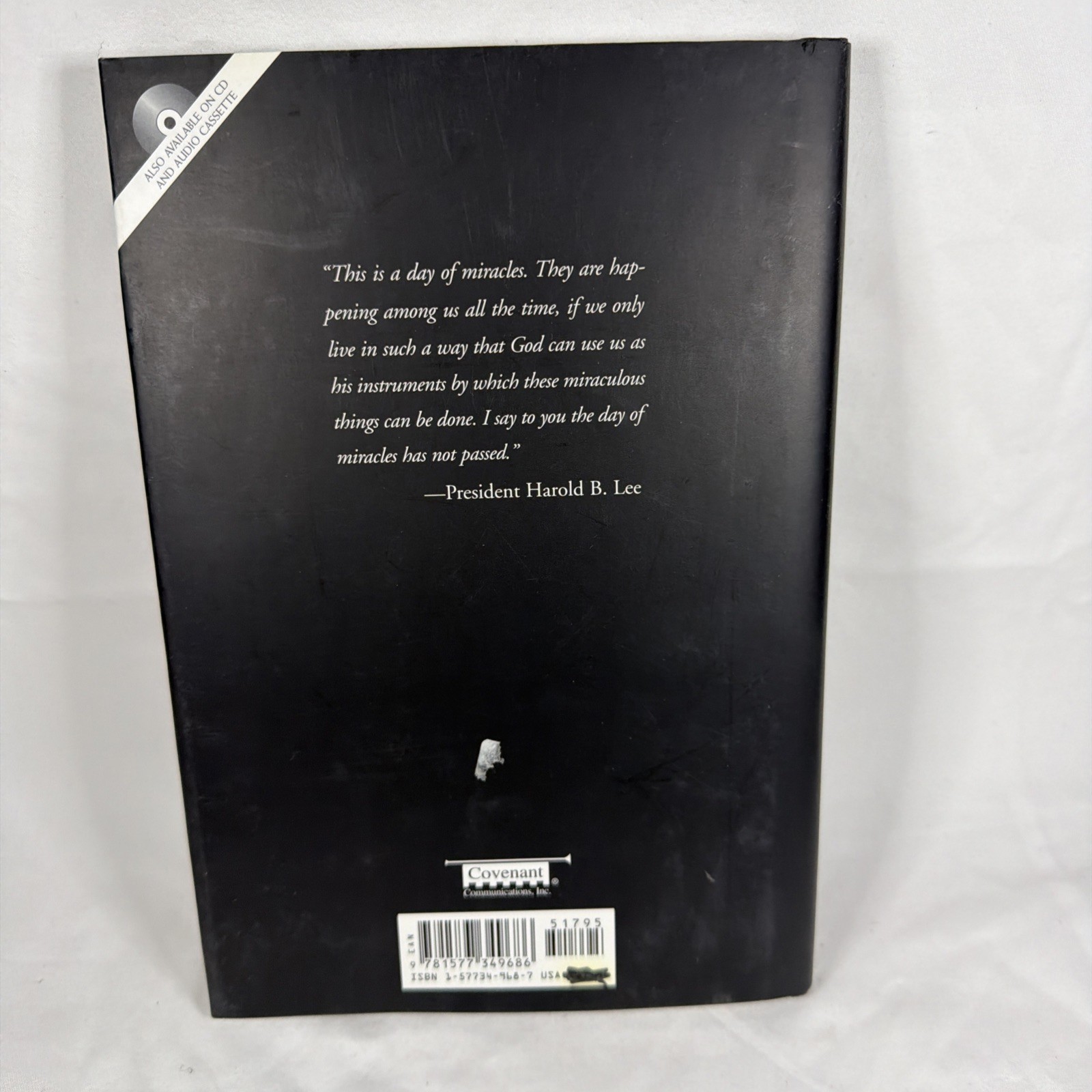 Harold B Lee: Remembering the Miracles – L. Brent Goates LDS Mormon. 1st ed.