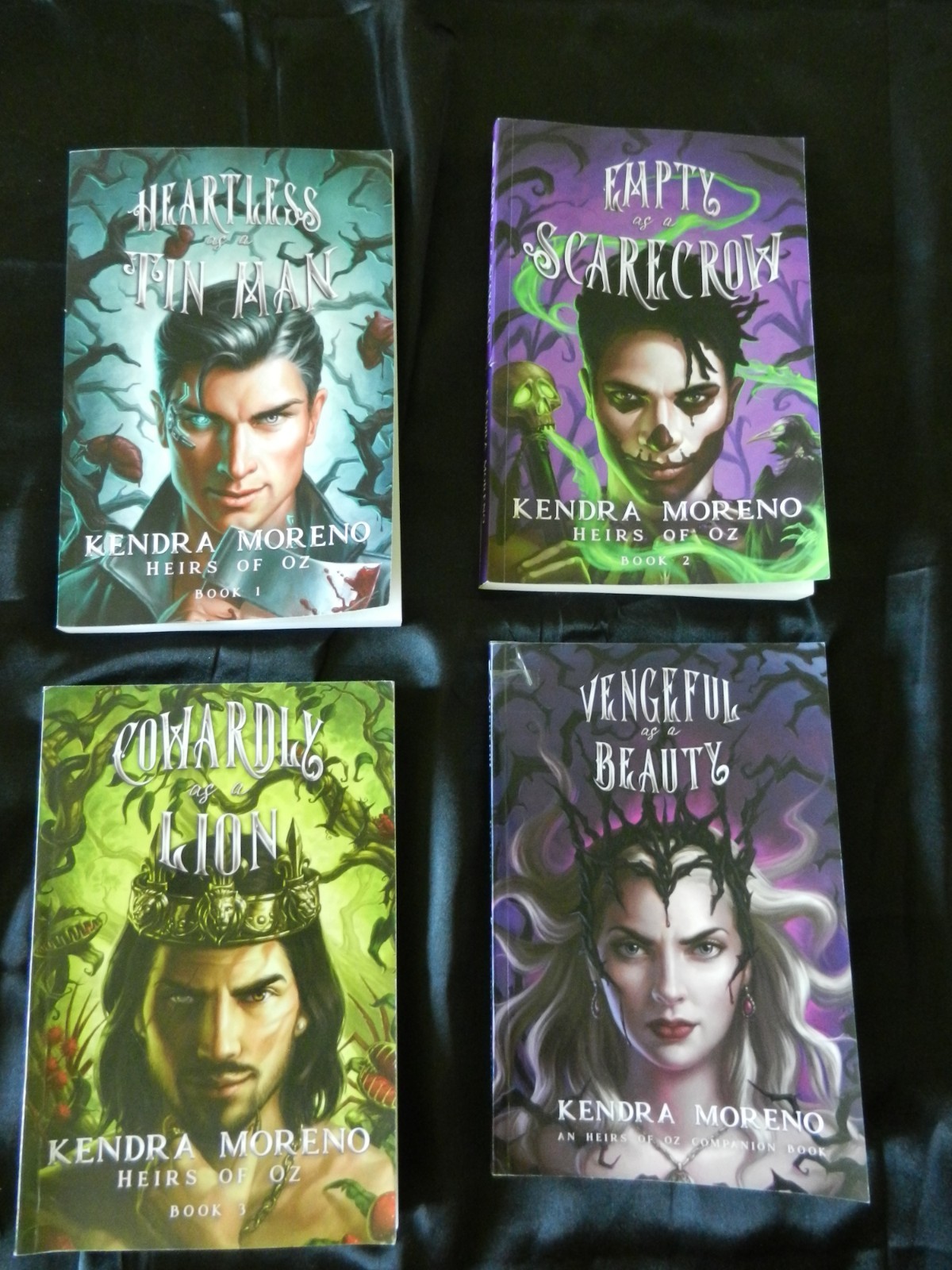 Complete (4) Book Series “Heirs of Oz” by Kendra Moreno