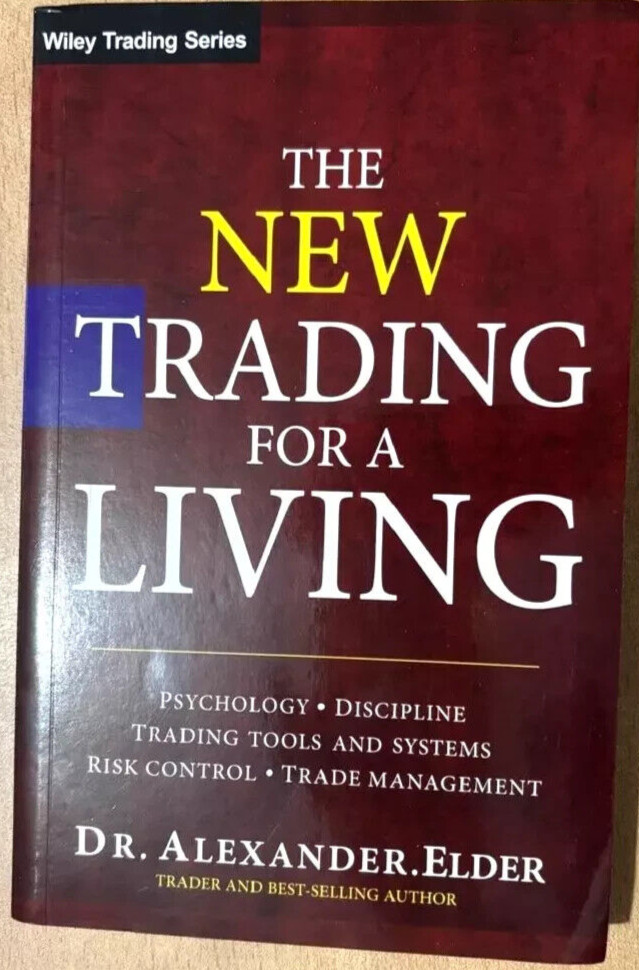 The New Trading for a Living Paperback by Alexander Elder free shipping USA STOC