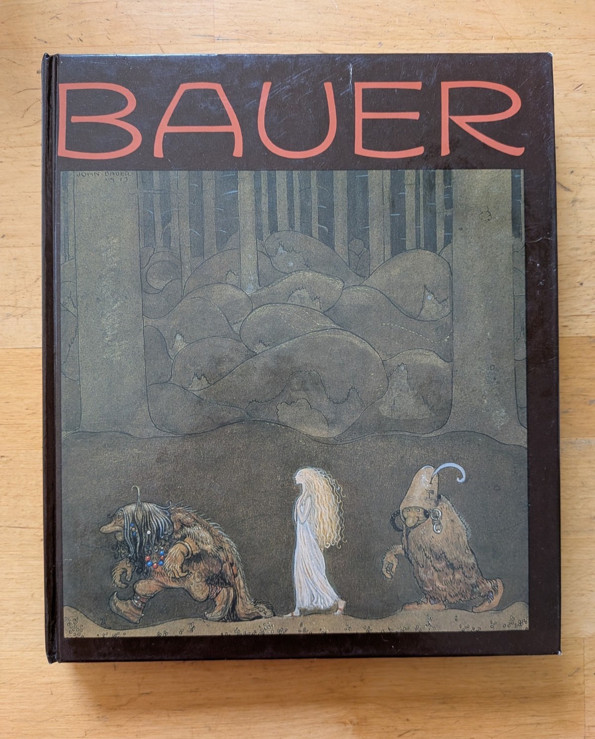 JOHN BAUER – 1981 Nationalmuseum Exhibition Book Hardcover (SWEDISH LANGUAGE)