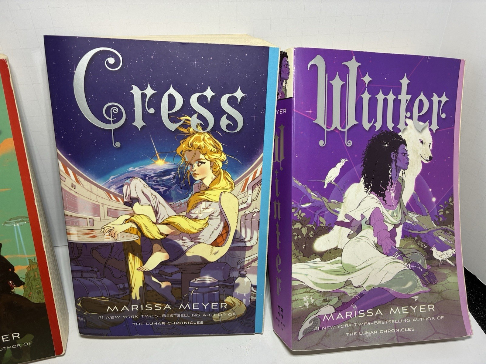 THE LUNAR CHRONICLES – Cinder, Scarlet, Cress, Winter – Square Fish Edition