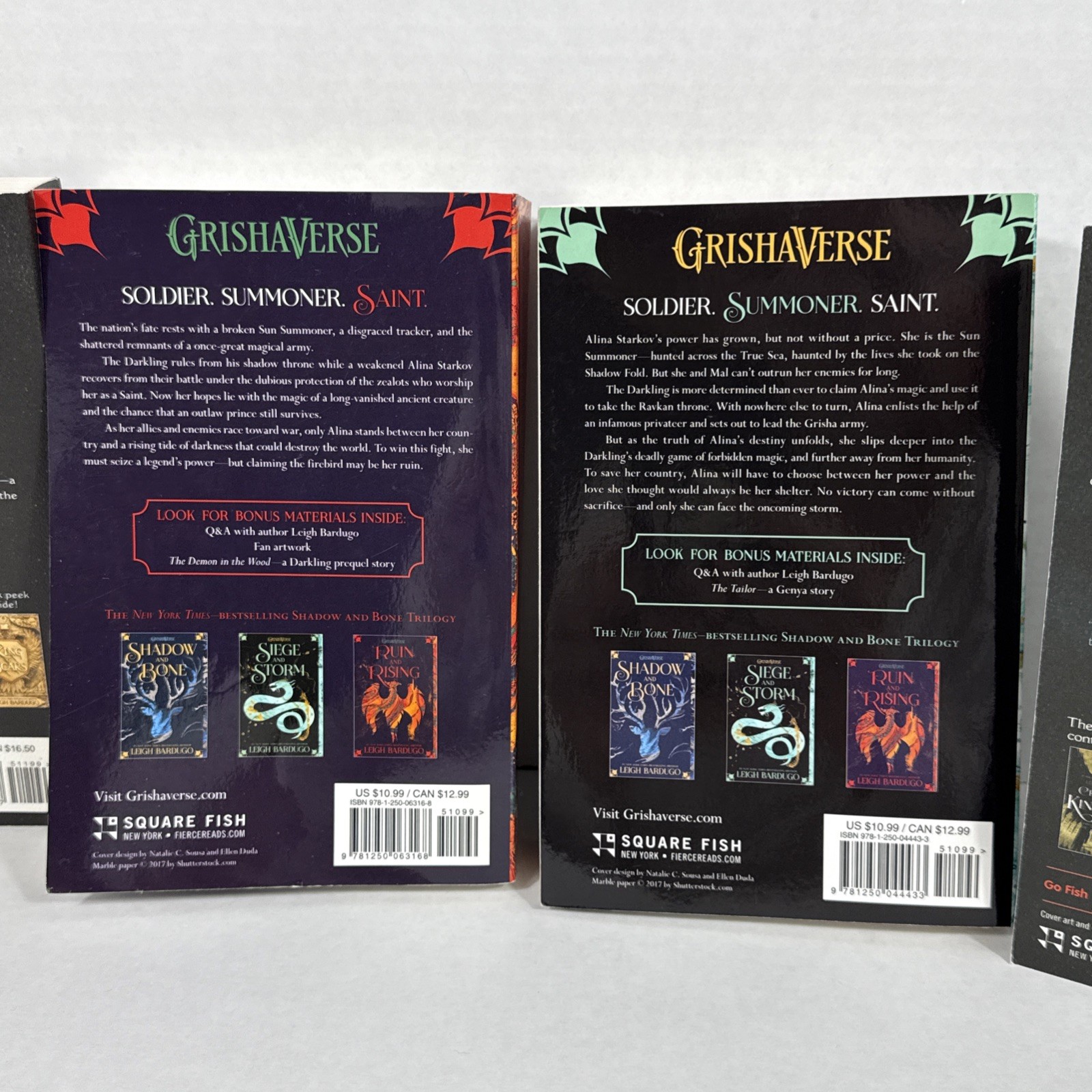 Leigh Bardugo 5 Books Set Collection and Shadow And Bone Trilogy with Grisha…