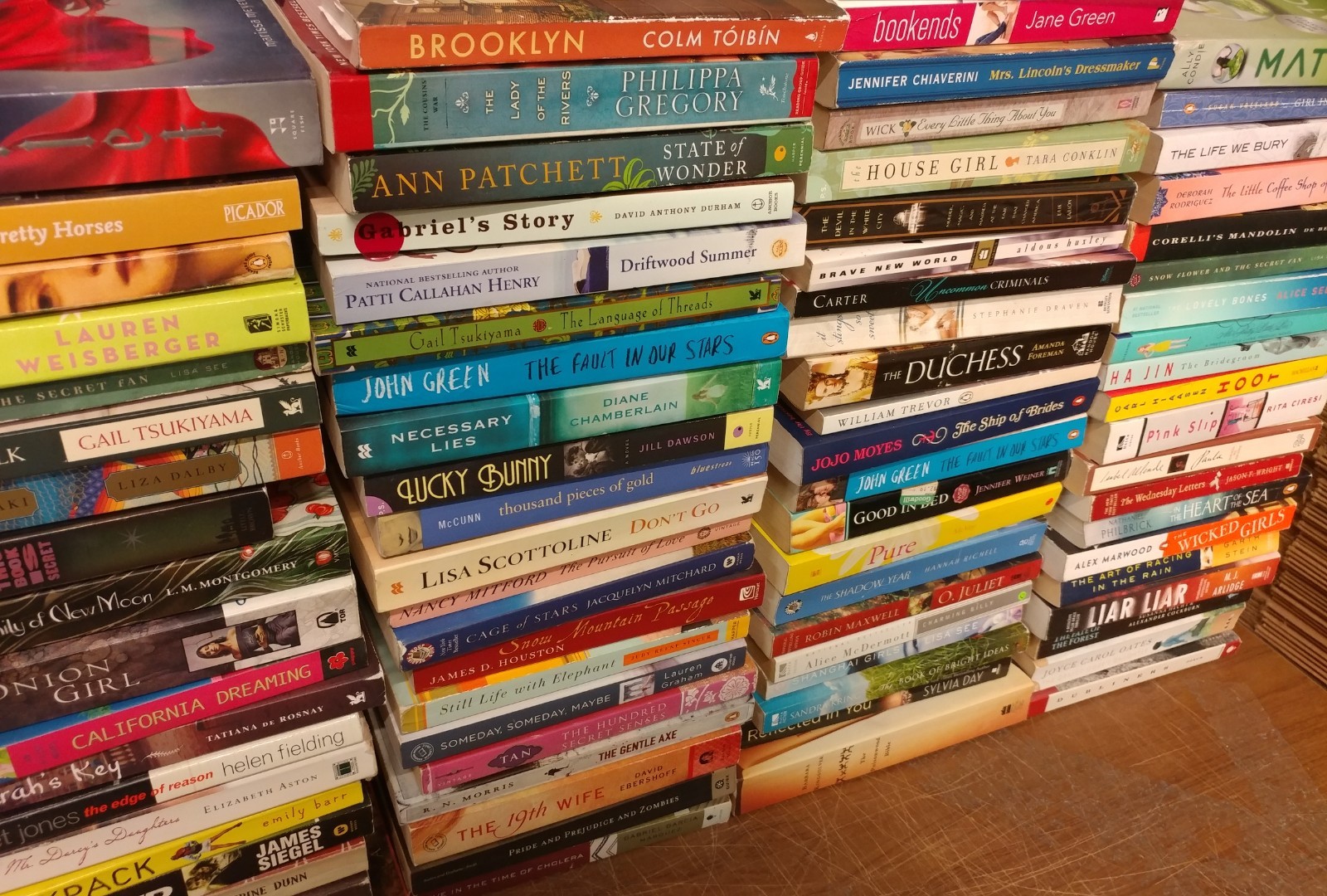 Lot of 5-LBS Large Trade Literature Fiction Paperback BestSeller RANDOM Books