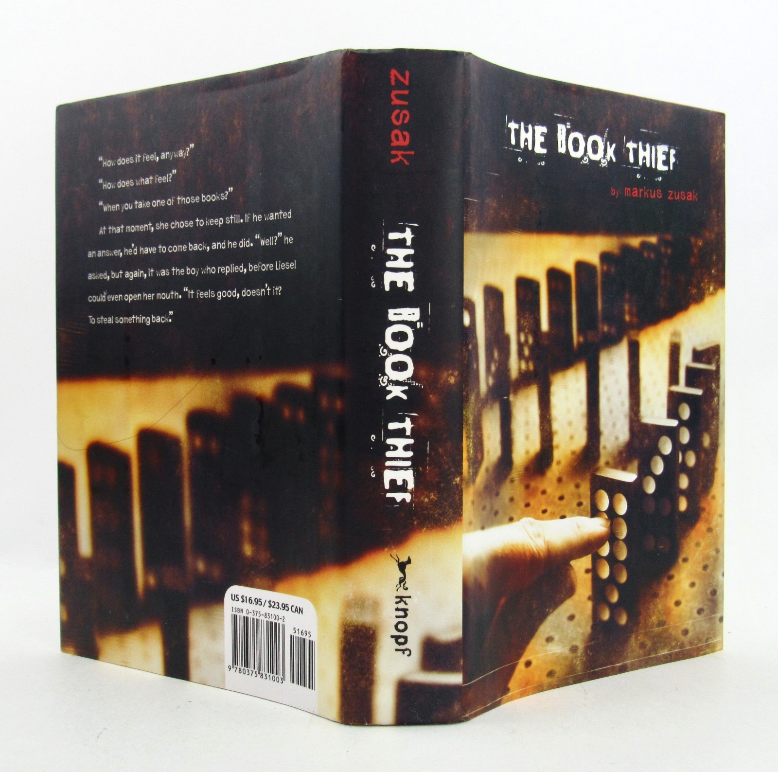THE BOOK THIEF Markus Zusak 2006 First Edition 1st Printing Signed HBDJ EXC L2