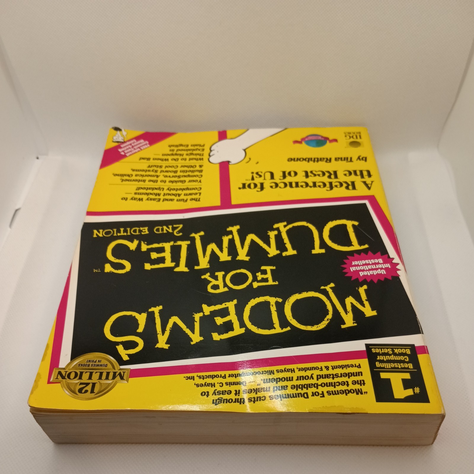 Modems for Dummies by Tina Rathbone (1994, Trade Paperback)