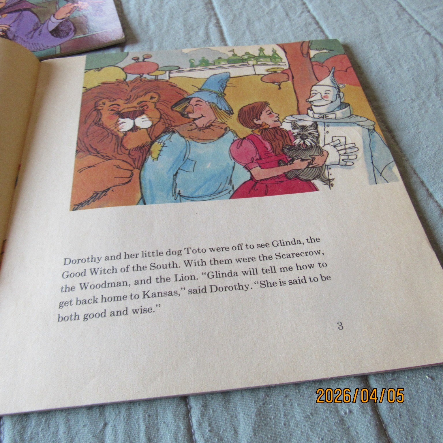 Lot 4-Troll Assoc Books-The Wizard of Oz-Off to See the Wizard-Over the Rainbow