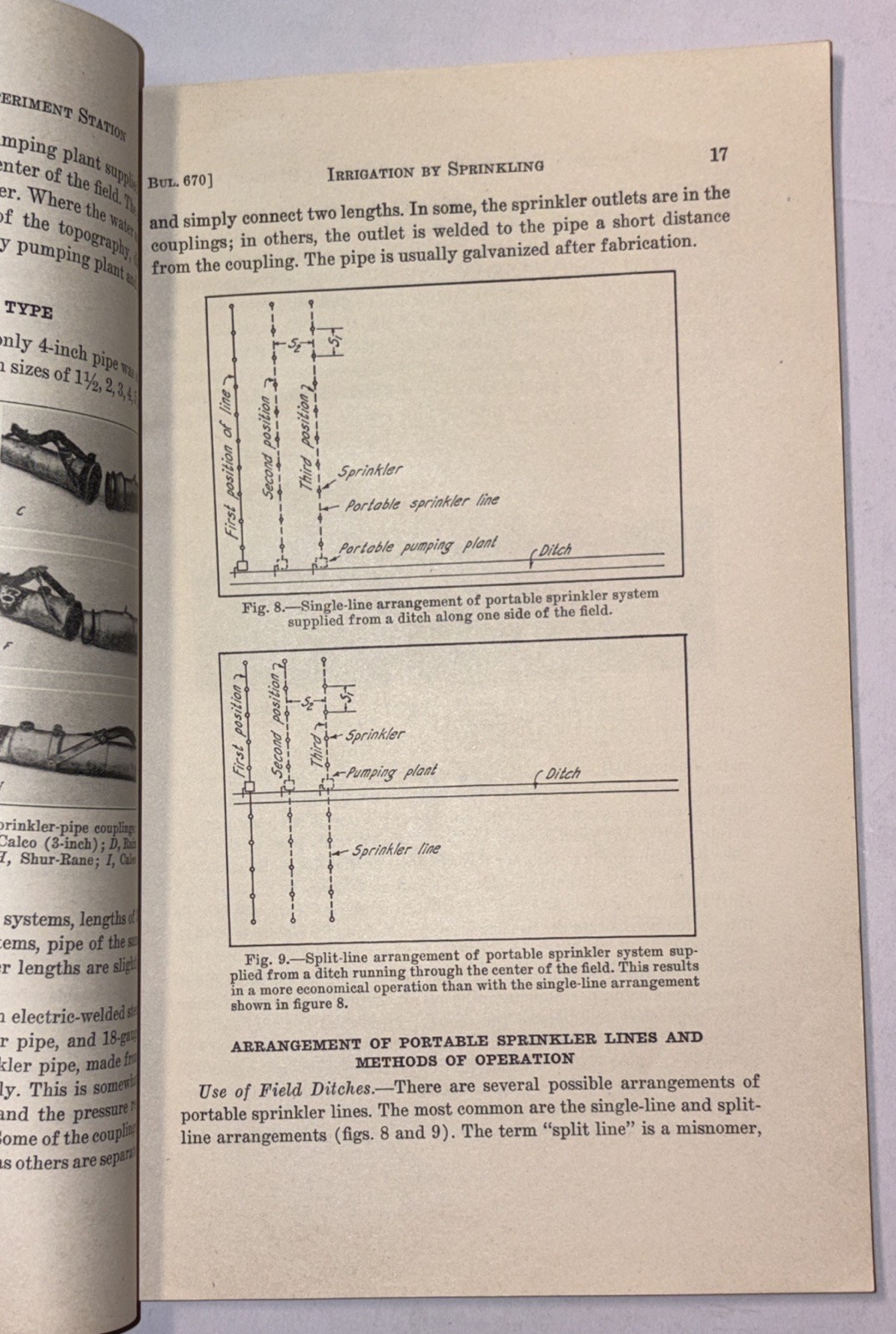 UCLA Berkeley Bulletin 670 Oct. 1942 Irrigation By Sprinkling J.E Christiansen