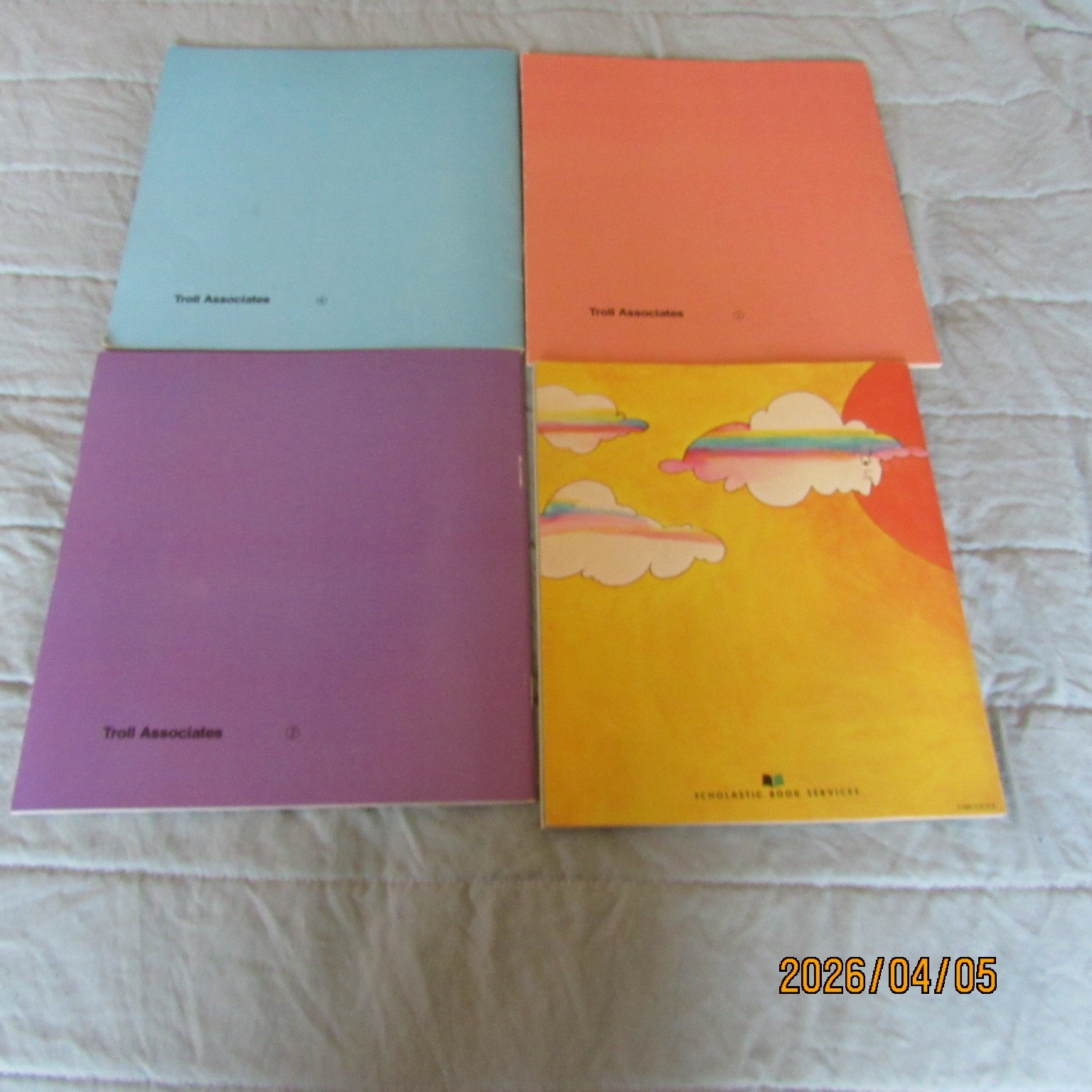 Lot 4-Troll Assoc Books-The Wizard of Oz-Off to See the Wizard-Over the Rainbow