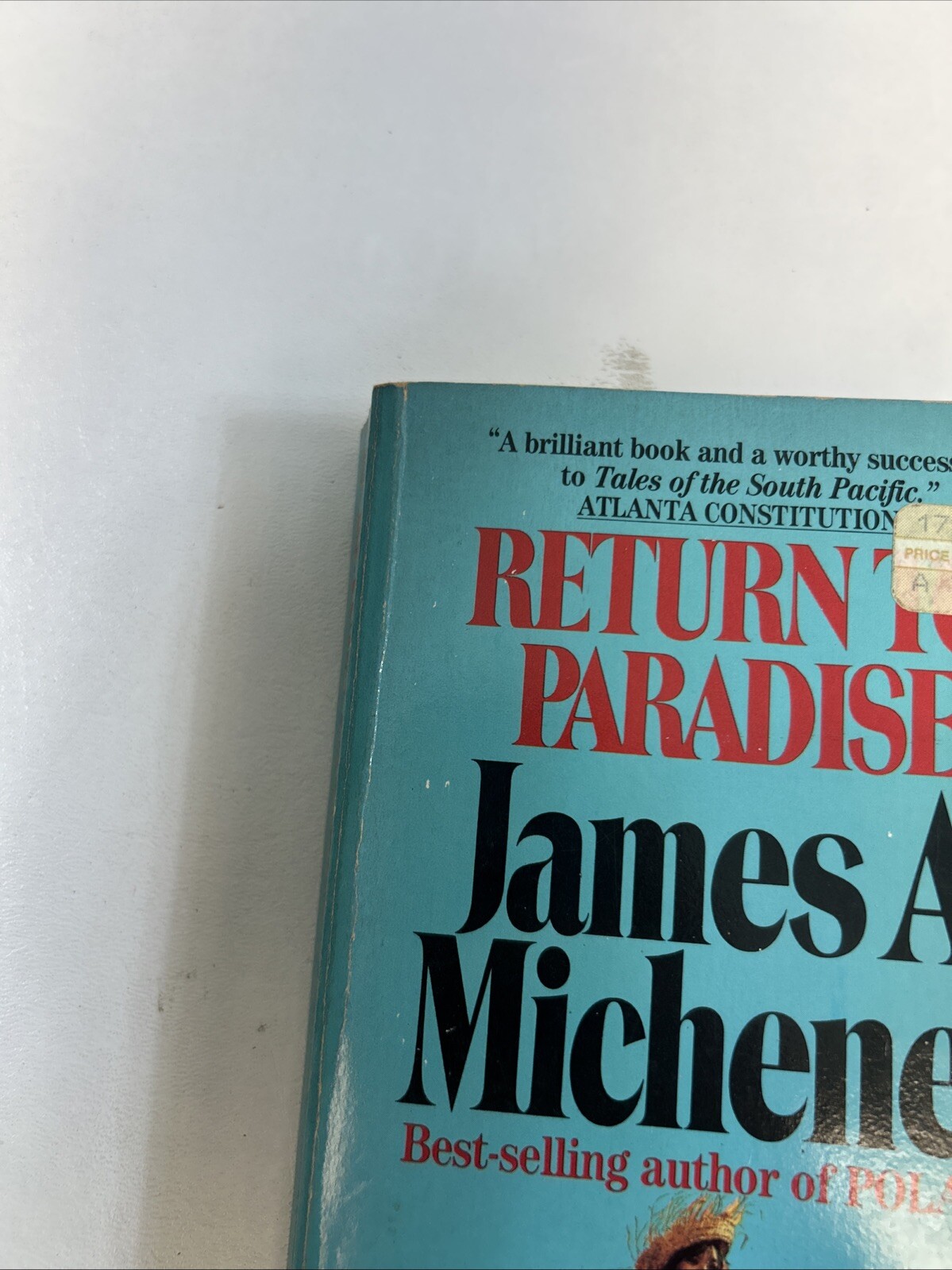 Return to Paradise – James A. Michener (Paperback, 1984)