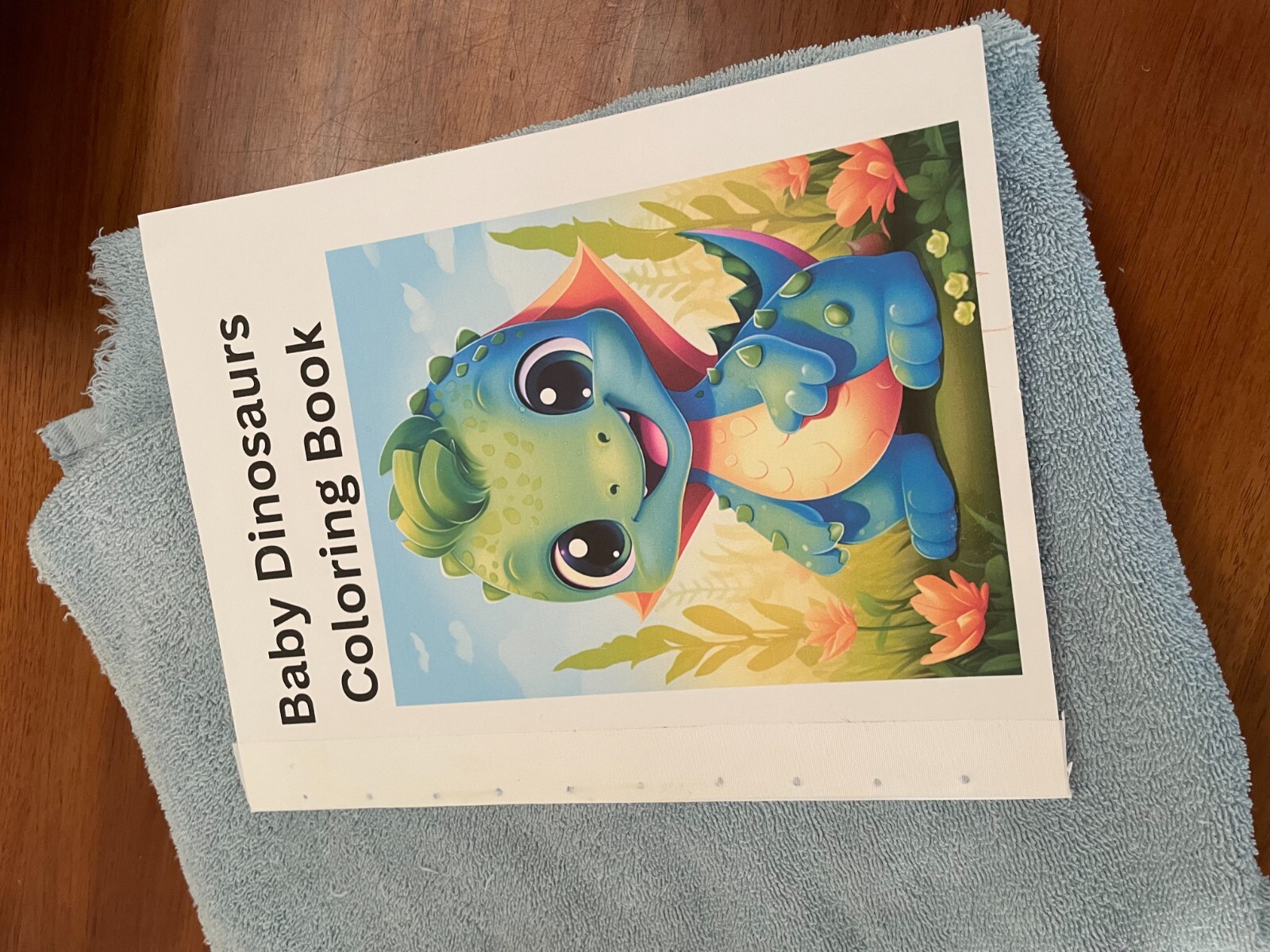 NEw Baby Dinosaur Coloring Book – Fun & Educational Activity for Kids A