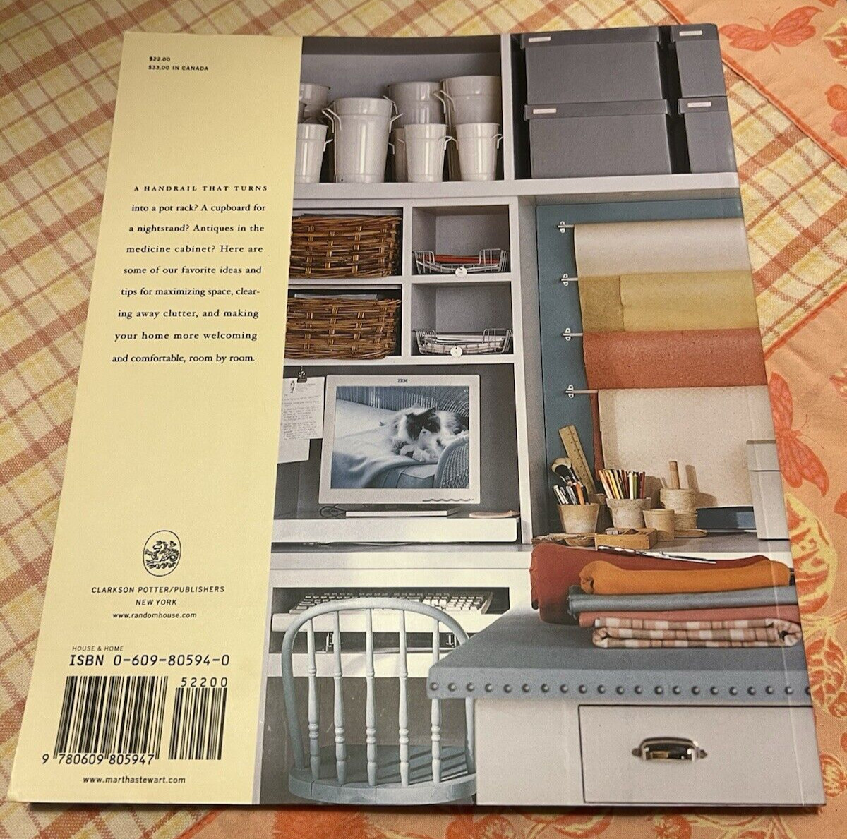 Best of Martha Stewart Living Handmade Christmas & Good Things Organizing Books