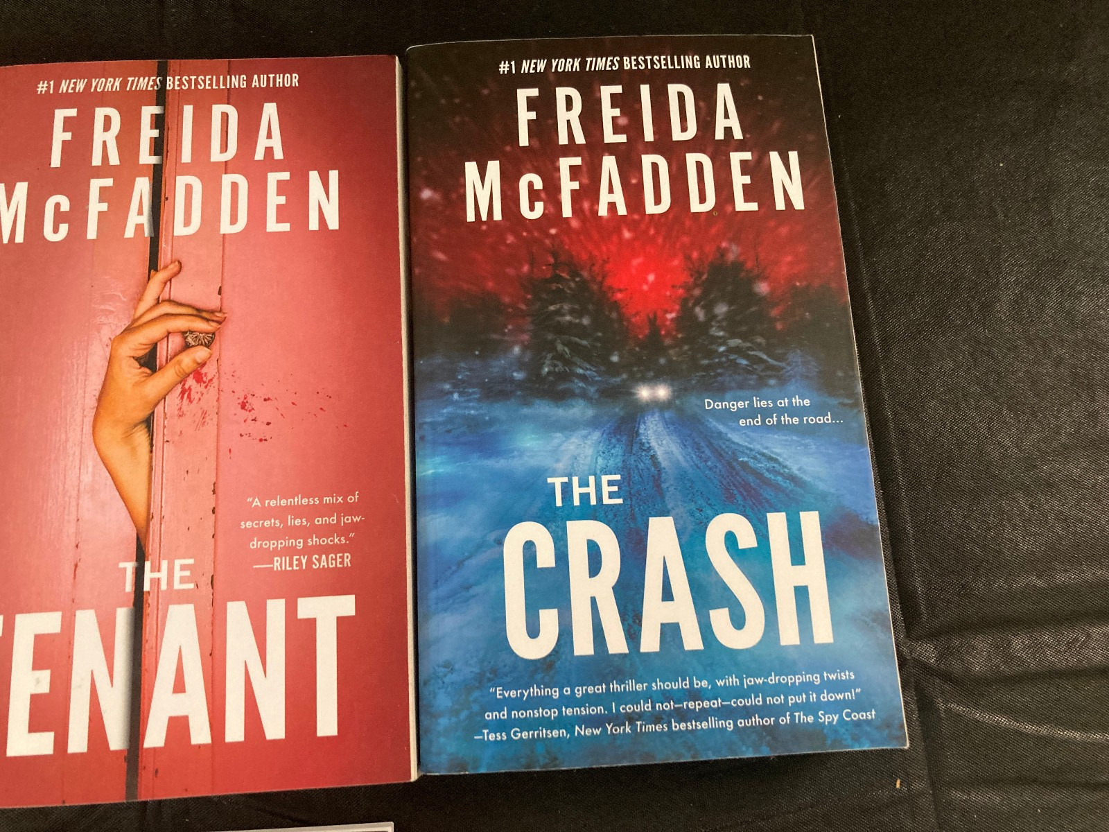 Lot of 4 Freida McFadden Paperback – Crash/Tenant/Do Not Disturb/Gift